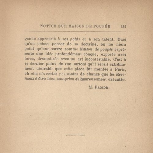 18.5 x 11.5 cm; 6 s.p. + XXVIΙI p. + 279 p. + 3 s.p., on the spine is the price of the book “3 fr. 50”. L. 1 bookplate C